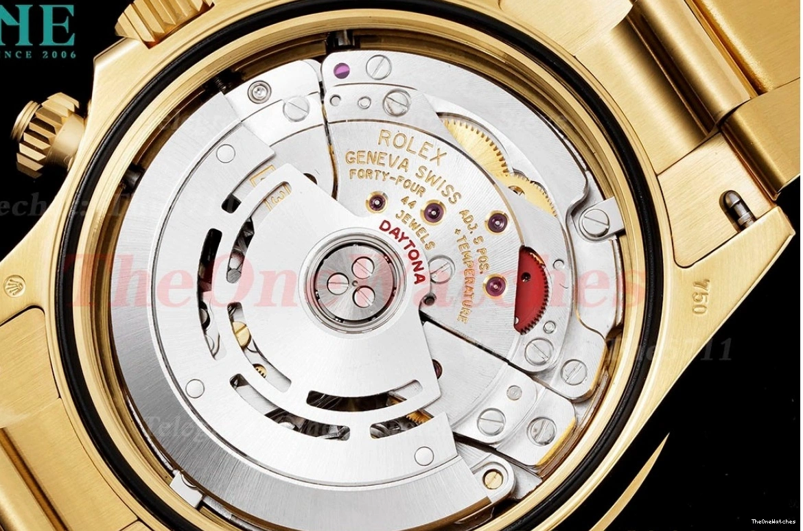 White KING 116508 40mm Daytona Stk YG YG SA4130 0112